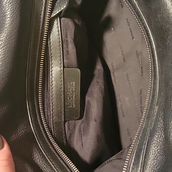 Michael Kors black small satchel purse - Picture 6 of 6